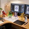 4-Pack 7.1in  Action Figure Set For Teen Boys, Figure With Multiple Accessories,Stocking Stuffers For Kids,3D Printed Party Favors