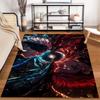 Anime character print non-slip rug, suitable for living room and bedroom sofa