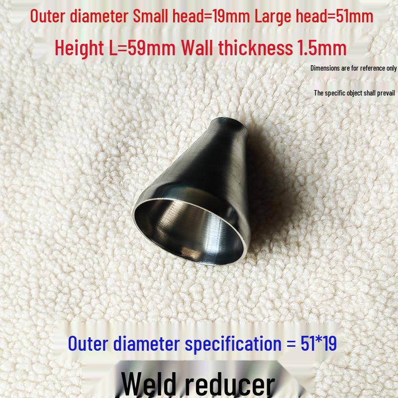Hongshun 304 Stainless Steel Polished Concentric/Eccentric Reducer Pipe
