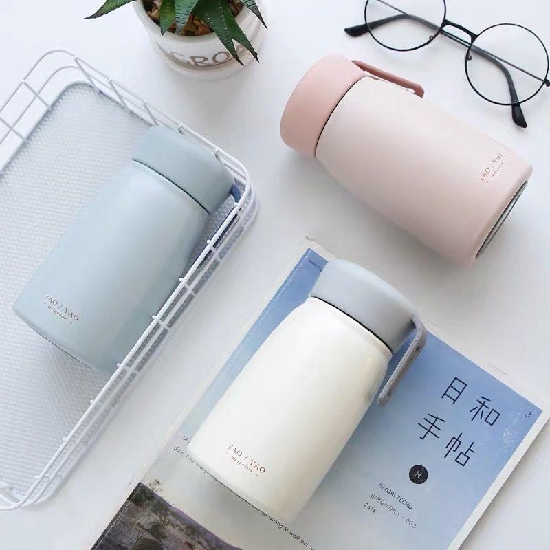 Thermos Cup 350ml Vacuum Flasks Portable Stainless Steel Thermos Cup Water Bottle Travel Tea Mug Office Thermos Cup
