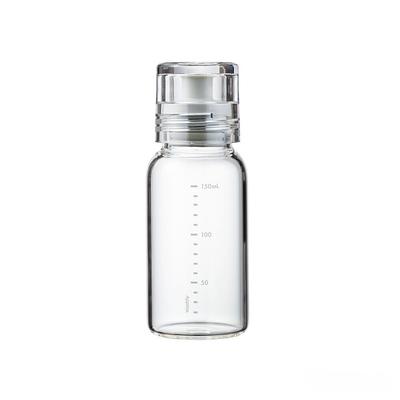 Dressingflasche Slim 150ml Kann mit kochendem Wasser verwendet werden Hellgrau DBSN-150-PGR