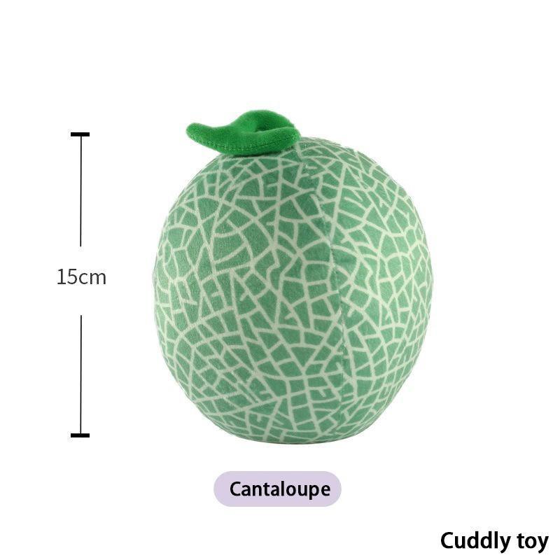Fruit And Vegetable Plush Toys Realistic Garlic Strawberries Watermelons Baby Dolls Stuffed Cushions Decorative Items Gifts