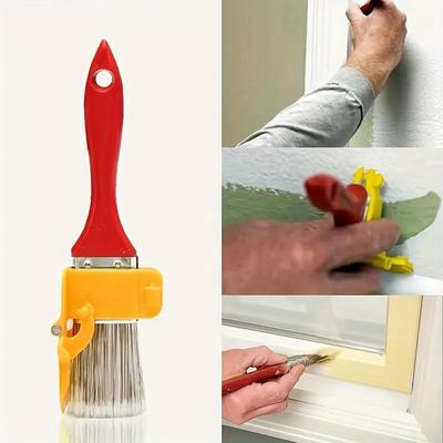 Farbtrennpinsel, Wandpinsel, Besatz, Abschlusskante, Innenwand-Eckpinsel