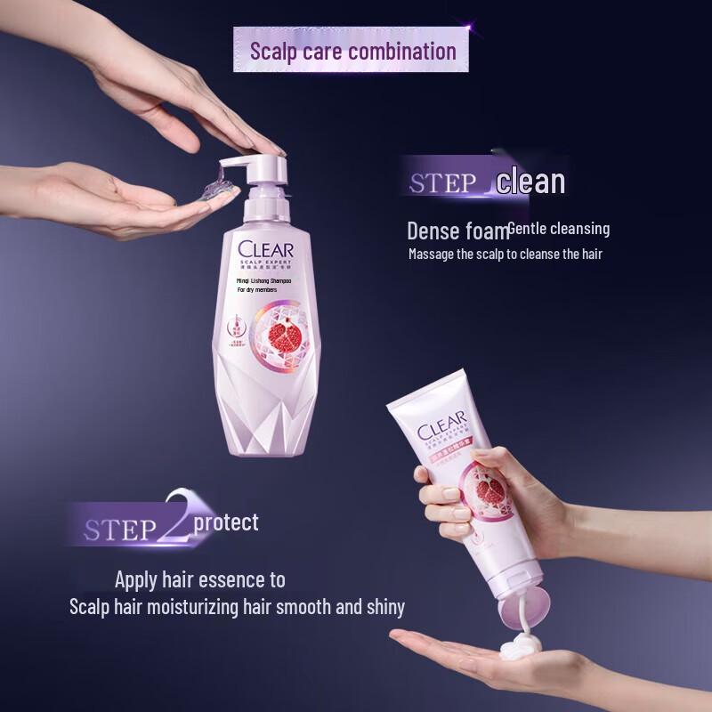 Clear Scalp Care Nourishing Volumizing Anti-Dandruff Shampoo