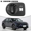 Black Color Fog Light Switch Car Headlight Control Anti-corrosion Easy To Use High-quality Materials Quick Installation