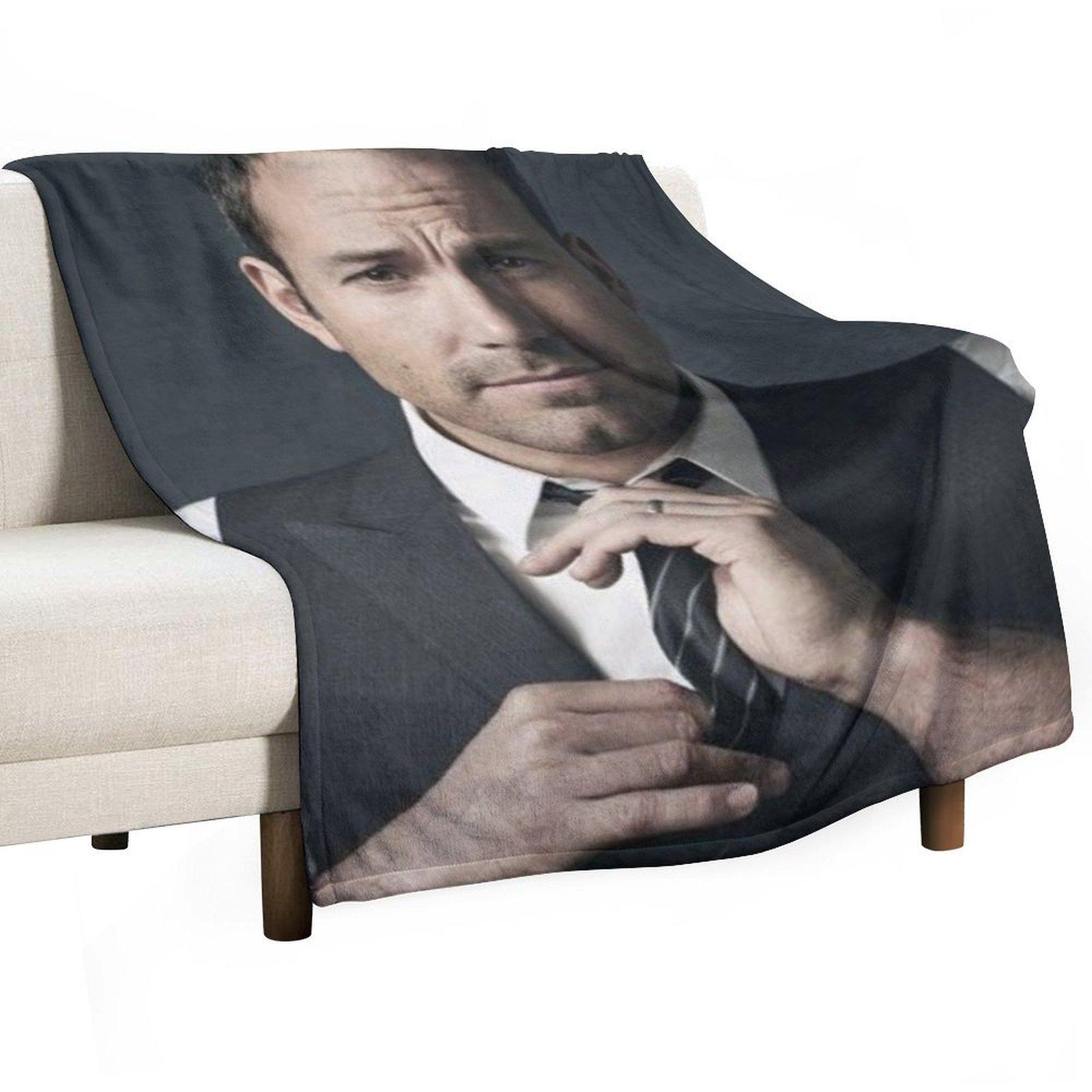 ben affleck Throw Blanket for sofa Luxury Designer Luxury Brand Luxury Throw Blankets 30x40in