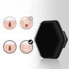 Shave Massage Face Scrub Brush Facial Pore Exfoliating Cleansing Brush Scrubber Silicone Miniature Face Deep Cleansing Tools New
