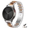 Pulseira de metal + resina de 20mm 22mm para samsung galaxy watch 5 pro 4 3 pulseira clássica 40mm 44mm 42mm 46mm 45mm active 2