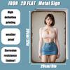 JIT Retro Metal Wall Sign 8x12 Inch Vintage Iron Home Bar Decor Kitchen Waterproof Gift