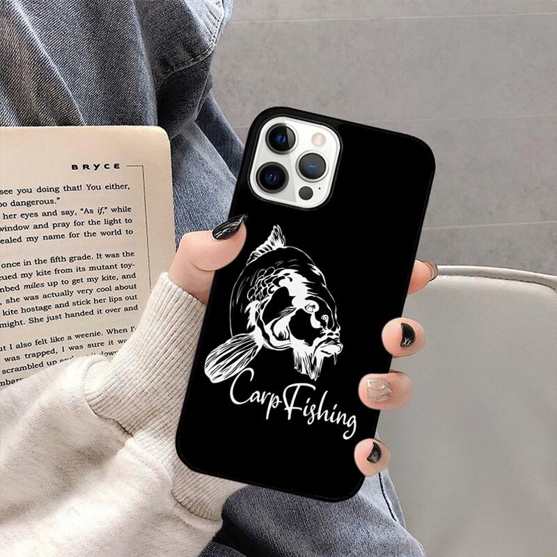 Carps Fish Fishing Phone Case For iPhone 17 Air 16 15 14 plus 11 12 13 Pro  Max coque Cover Shell