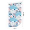 Rainbows from the clouds wallpaper for living room and bedroom 50x1000