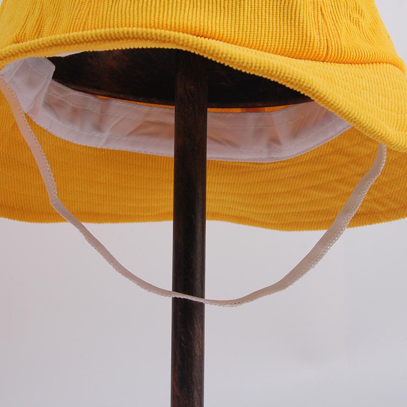 Baby bucket hat parent-child sunscreen bean tooth rabbit small yellow hat kawaii children sunscreen