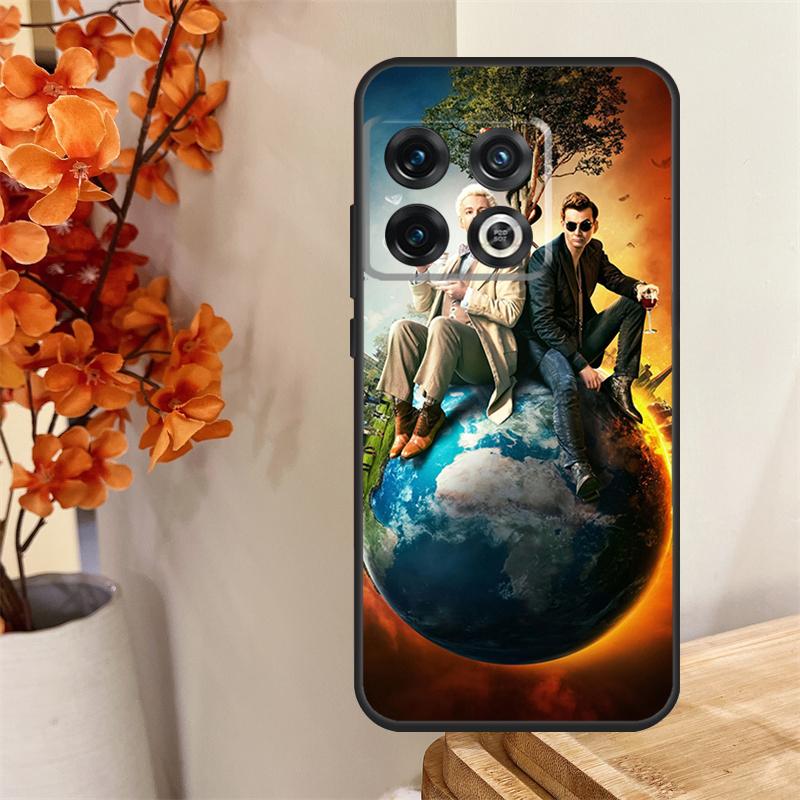 Good Omens Funda For OnePlus 13 13R 12 12R 11 10 Pro 8T 10T OnePlus Nord 4 CE 2 3 Lite N30 N20 N10 Case