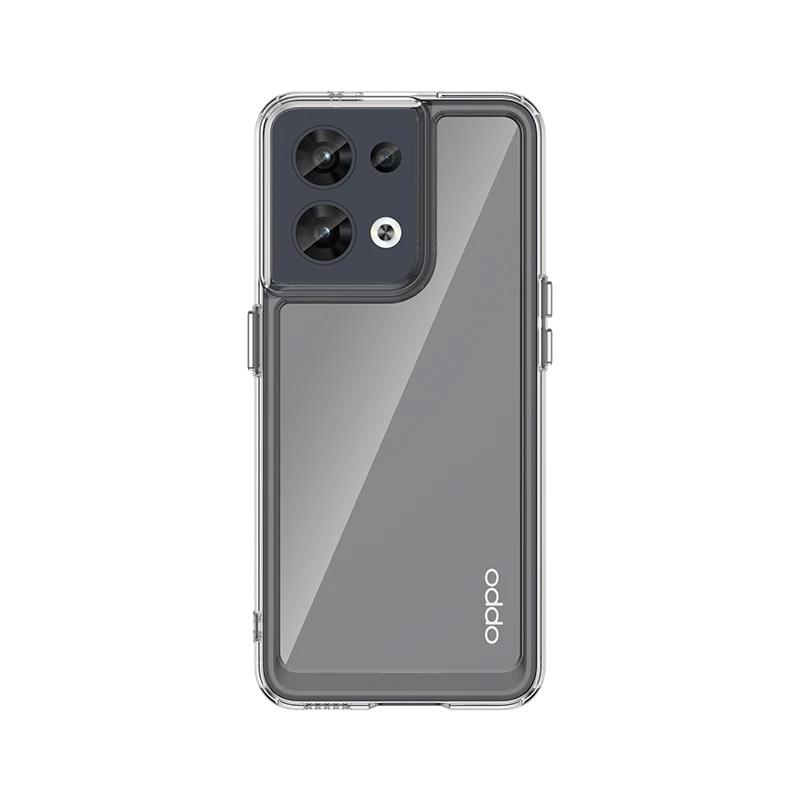 For Oppo Reno 7 8 Pro T 10 5G Phone Case, Durable TPU Frame and Acrylic Back Cover, Shockproof Protection for Your Hard Phone