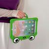 Cartoon Big Eyes Frog Tablet Case For iPad 7 8 9 10th 11th 12th Generation 10.2 10.9 Air Pro 11 A16 Mini 4 5 6 Kickstand Cover