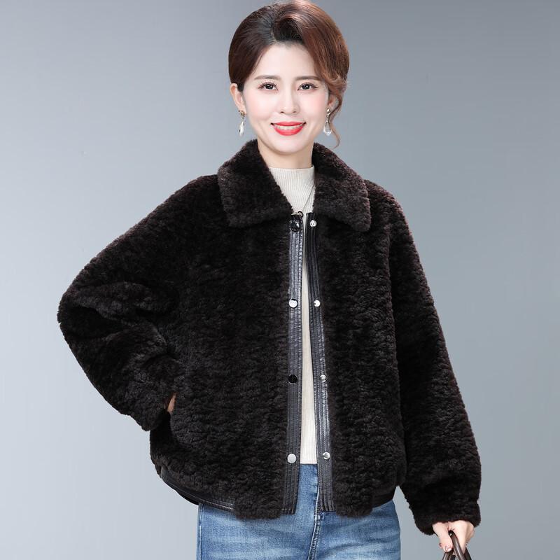 XUEXI Women's Faux Mink Fur Short Winter Coat