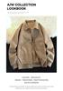 Suede men's jacket autumn new American retro trendy clothing couple autumn and winter clothing