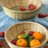 Bamboo Weaving Handmade Round Steamed Bun Basket & Sieve Basket