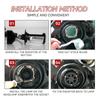 Y6 H4 LED Projector Headlight Projector Lens with Fan Cooling 90W Automobile Hi Lo Beam Bulb 12V 6500K RHD LHD