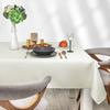 Cozy Home & Living Ecru Obrus 140 Cm Okrągły, Klasyczne Obrusy - Elegancki, Odporny Na Wodę I Plamy, Łatwy Do Czyszczenia