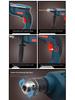 Multifunctional Electric Impact Drill & Screwdriver: 220V Handheld Pistol Grip for Household Use