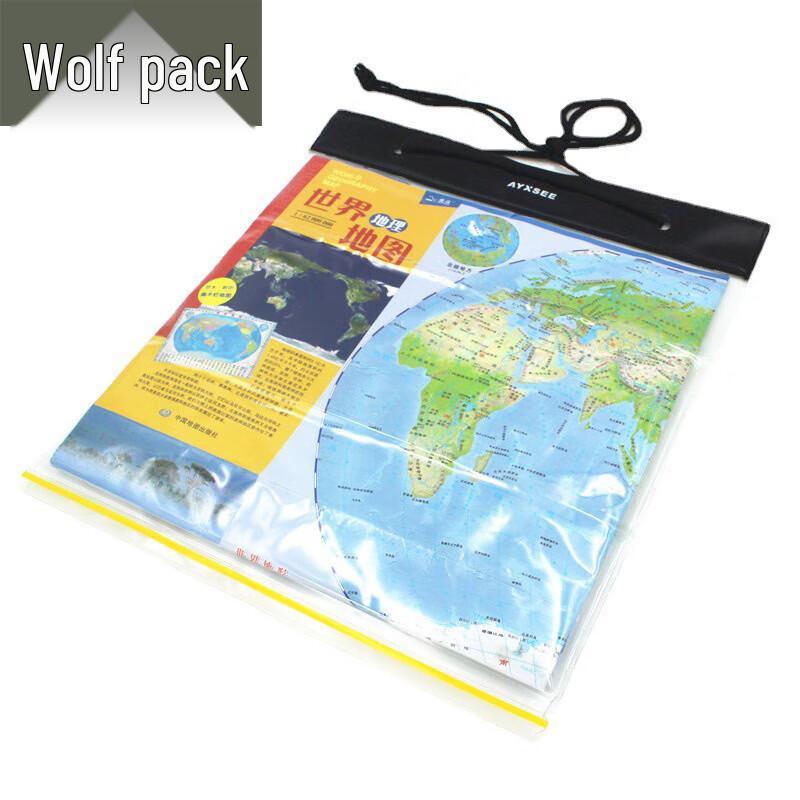 Canyon Wolf Outdoor Waterproof Document Bag 26.8 x 30.8 cm