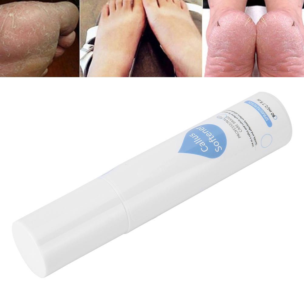 Moisturizing Foot Care Dead Skin Horniness Removal Spray Foot Callus Softener 80ml