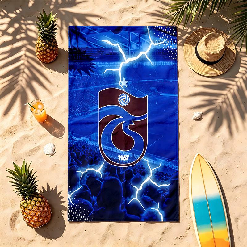 Trabzonspor (28) Thema Strandtuch Sandabweisend Weich Und Bequem Geeignet Für Den Pool Camping Yoga Und Tauchen Ein Reise-Essential