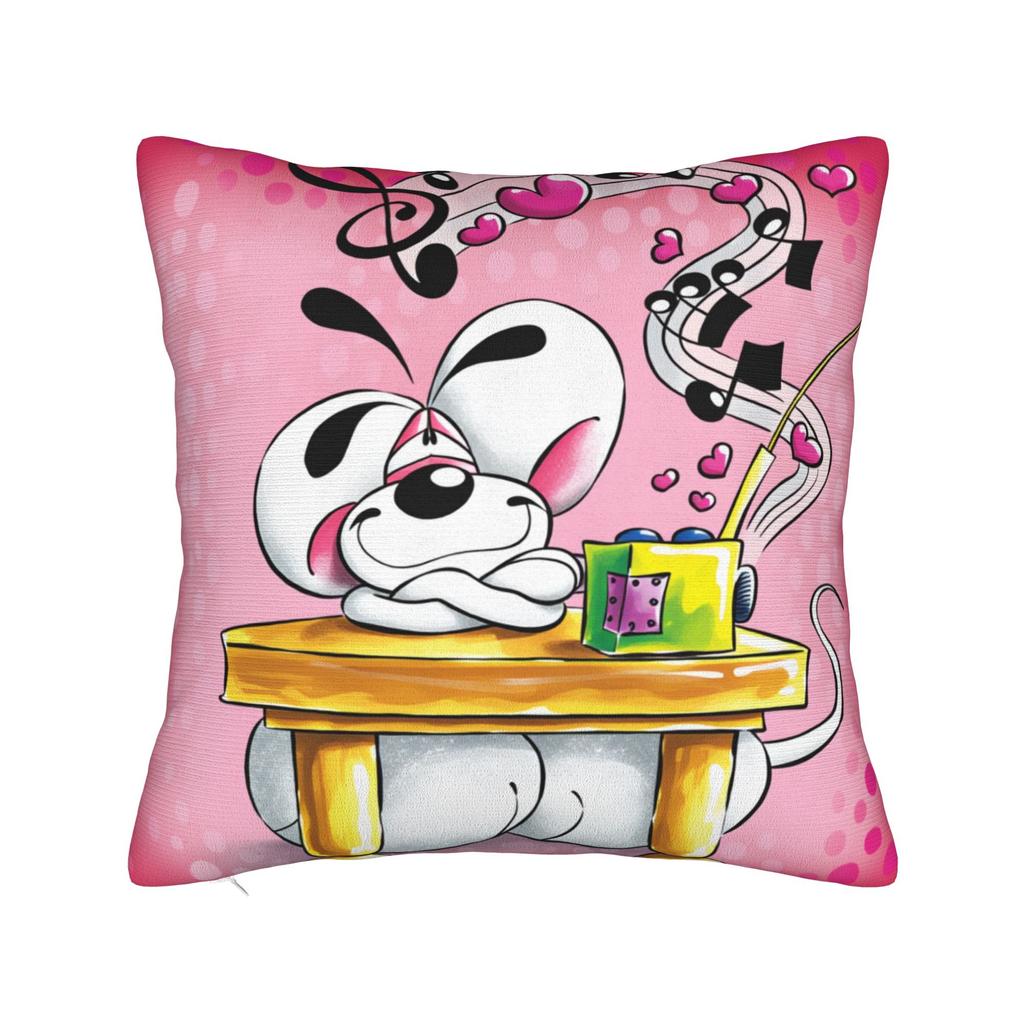 Pillow Case Cartoon Diddl Diddlina   Soft  Pillow Cover For Living Room Sofa Novelty Pillowcases