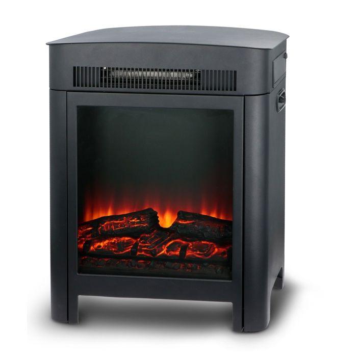 Cheminée Électrique - ALPINA - Luzern - 2000 W - Effet De Flamme Réaliste - Protection Contre La Surchauffe