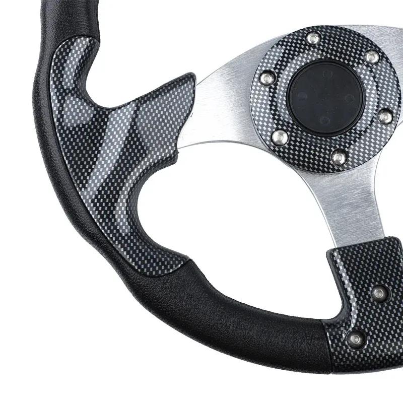 Racing Style 320mm 13 Inch Steering Wheel for YAMAHA Golf Cart EZGO Car Accessories