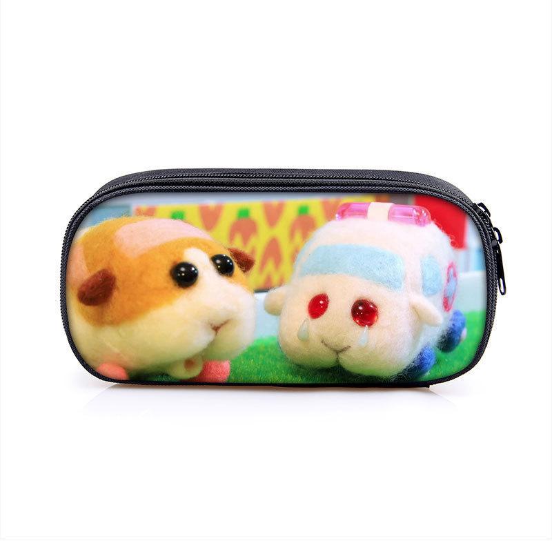 Pui Pui Kids Pencil Case With Nylon Material For School And Travel