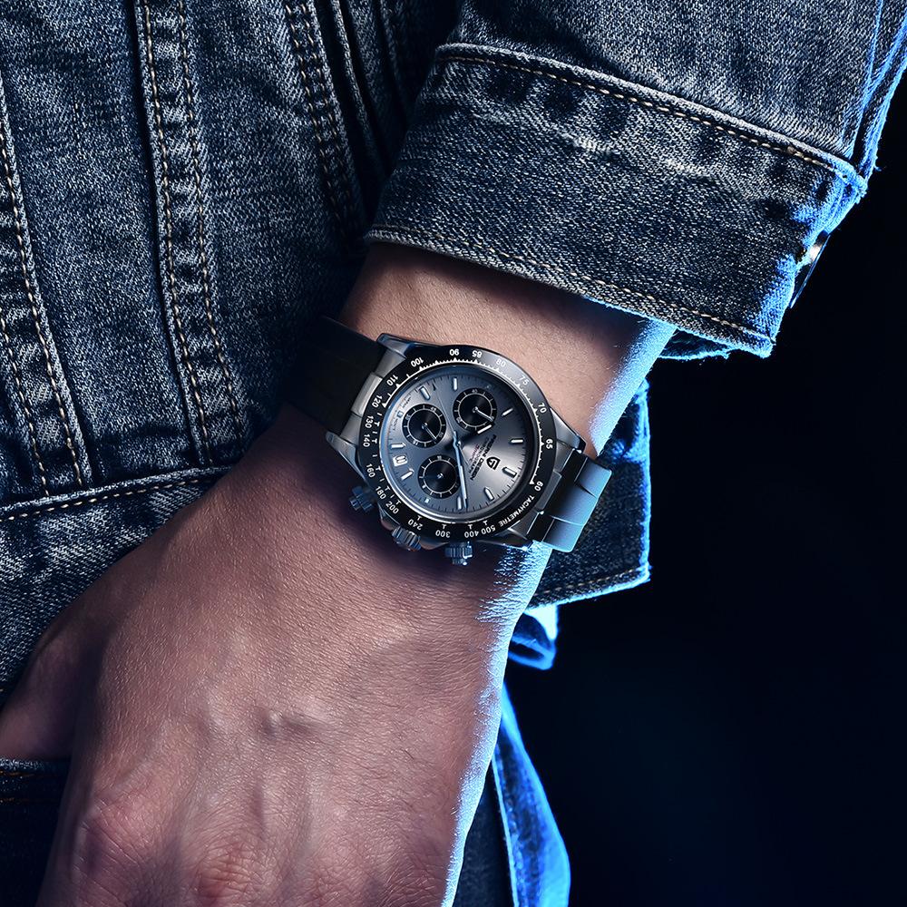 Pagani Design New TOP Brand Luxury Men's Watch with Box Multi-functional 100m Waterproof Fashion Luminous Men's Quartz Watches