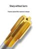 Stainless Steel Fine Tooth Tapping Drill Bit Set: M5, M6, M8x1, M10, M12x1.25, M16, M20