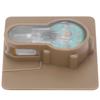 Signal Light Molle Waterproof Military Hunting Vest Helmet Safety Light with Hook and LoopMud Color Bottom Blue Light