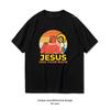 Jesus Has Your Back Jiu Jitsu Retro Christian Funny Tshirt WoUnisex Unisex Summer Oneck Breathable Graphic T Shirts Casual Tops