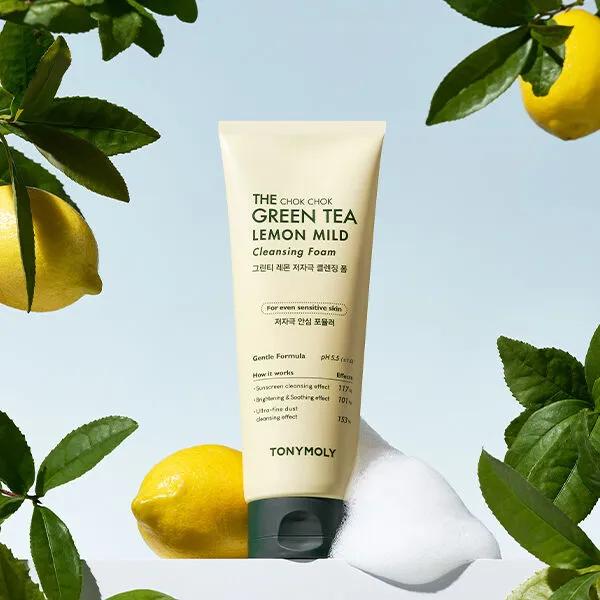 

Увлажняющая пенка для умывания с зеленым чаем и лимоном 150 мл