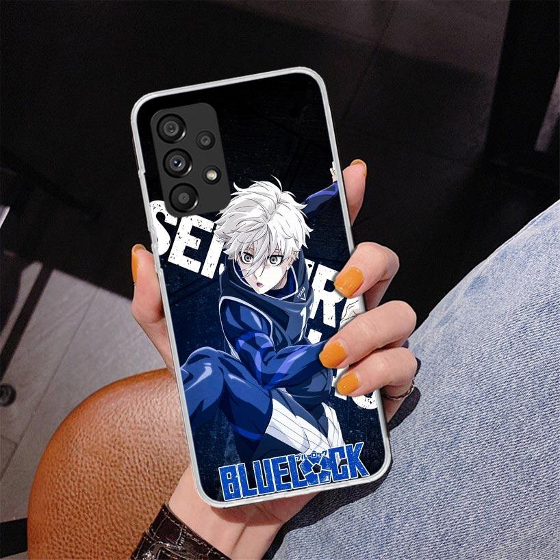 

Blue Lock Nagi Seishiro Phone Case For Samsung Galaxy A52 A32 A22 A12 A51 A31 A50S A30S A20S A10S Note 20 Ultra 10 Plus S10 A72 Samsung Note 20