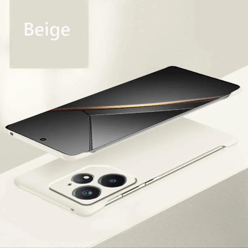 Rahmenlose Schlanke Haut Mattes Hartes PC Rückseiten Cover Case Für Realme Neo7 Neo 7 RealmeNeo7 Stoßfest Fundas Coque