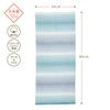 Nishikawa Imabari Gauze Face Made with Puffil Imabari Soft and Gentle to the Made in TT25181013 Towel, 34x80cm, Washable, 100% Cotton, Cotton, "Happy