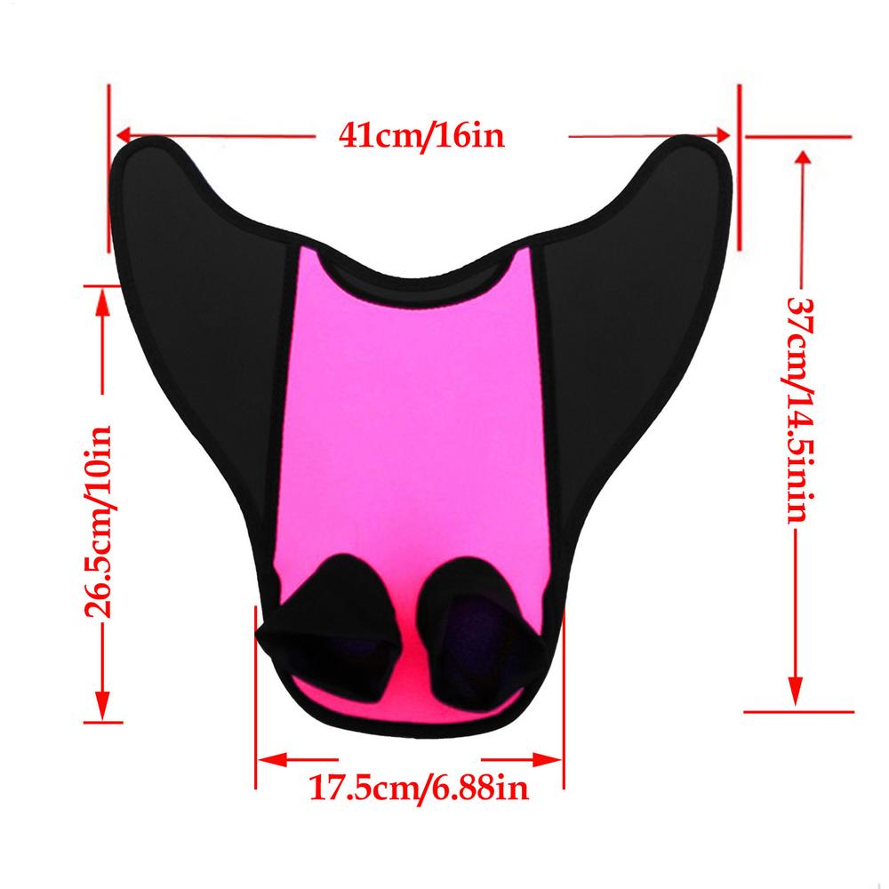 Swimming Fins Swimming Training Fins Short Blade Flippers Swim Fins Travel Size Flippers Swimming Fins for Snorkeling Diving