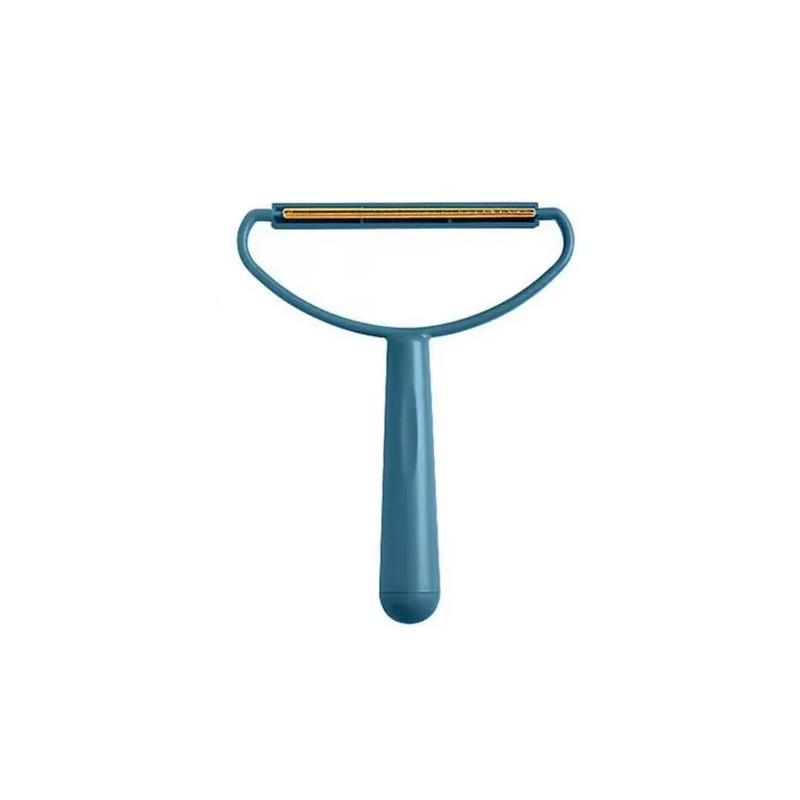 

Портативный роликовый пылесос для удаления ворса с одежды, щетка для удаления ворса с ткани, удаляет частицы шерсти домашних животных с мебели, инструмент для чистки одежды синий