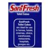 Sanifresh Advanced Toilet Cleaning Cubes 50X Power Long Lasting Freshness 300g