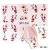 5Pcs/Set Bulk Flower Decals Water Transfer Manicure Nail Art Stickers Tips Decoration DIY  Random