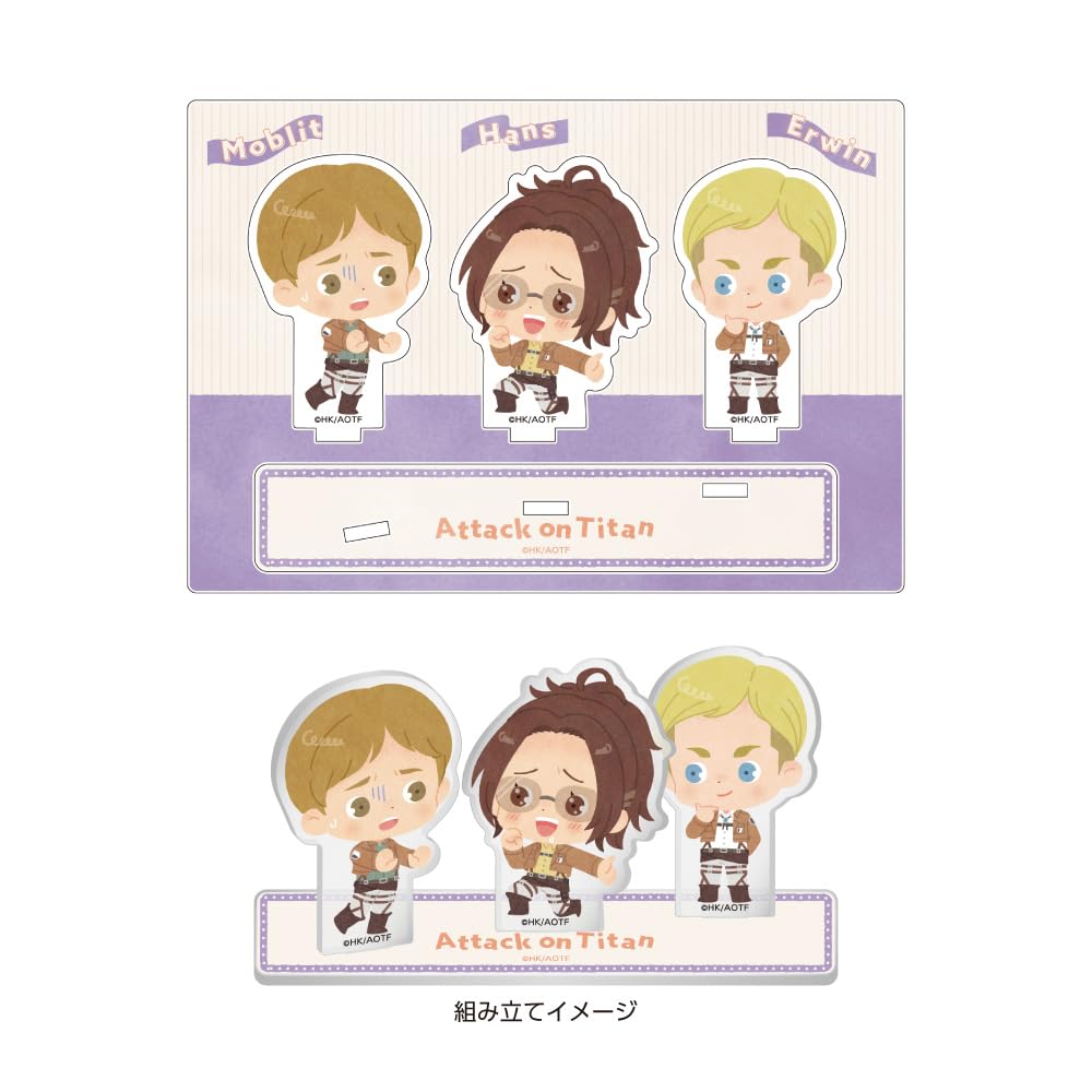 

Attack on Titan The Final Season Triple Acrylic StandC