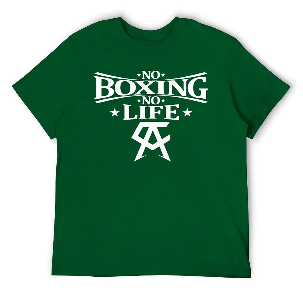 Canelos Alvarez No Boxing No Life Essential 4 Top Tee Graphic Vintage T-shirt Round Neck  Sports  Geek Fitness USA Size