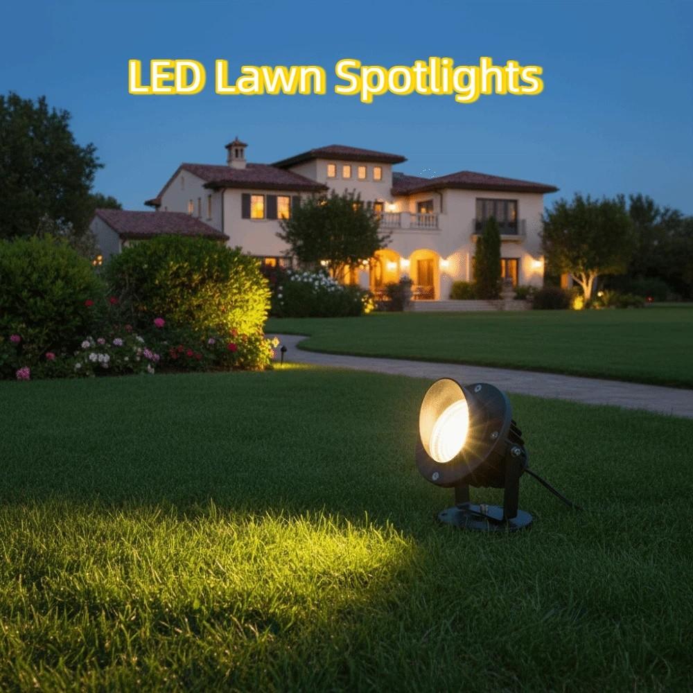 Aluminium Outdoor Waterproof Lights Pathway Lighting COB Landscape Lights  Lawn Lighting