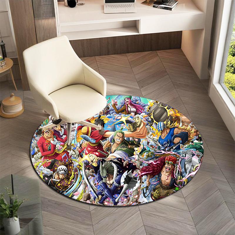 Cute Monkey D. Luffy from the Japanese manga ONE PIECE carpet is soft, home, bedroom, door mat decoration, and non slip carpet E6