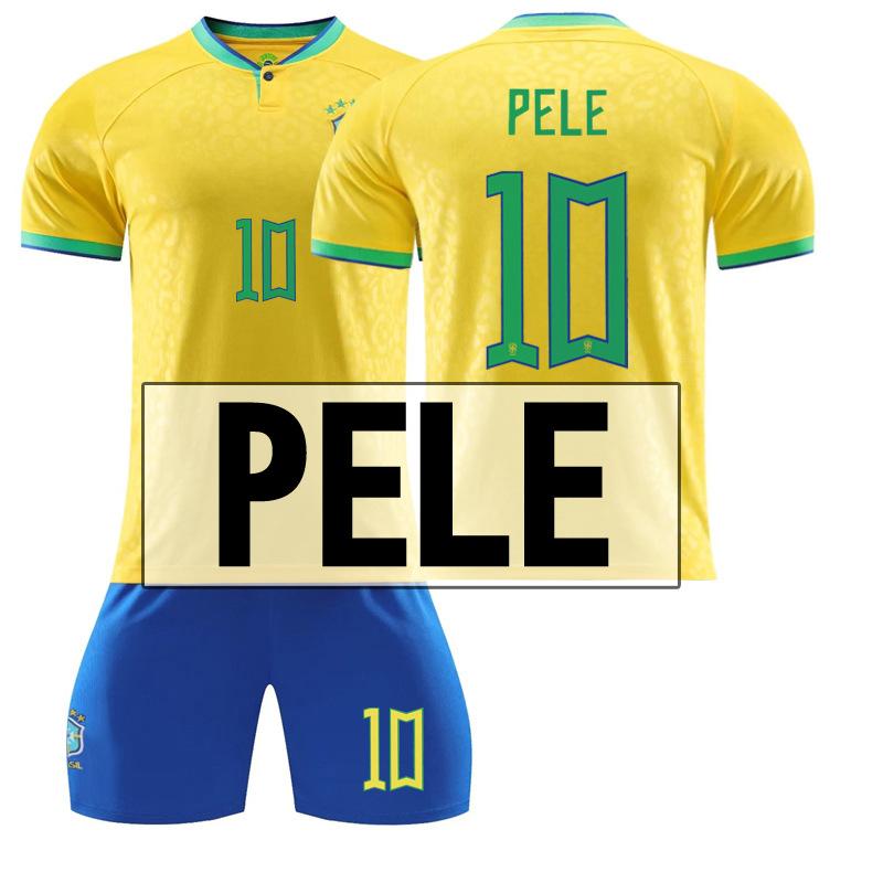 Brazil Jersey No. 10 Neymar 20 Vinicius 9 Charlison 18 Jesus Jersey Football Short Sleeve