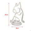 Abstract Dog Sculpture, Northern Europe Style Animal Statue, Craft Figurines for Cabinet,